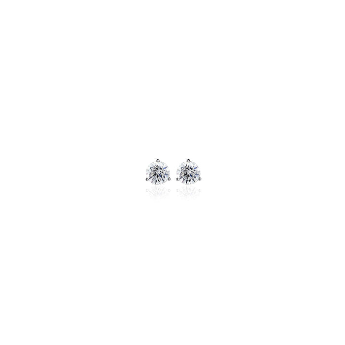 Diamond Stud Trinity Earrings (0.33-5.00tcw)