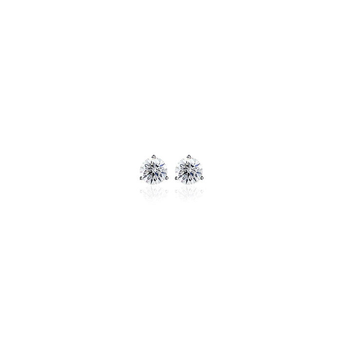 Diamond Stud Trinity Earrings (0.33-5.00tcw)