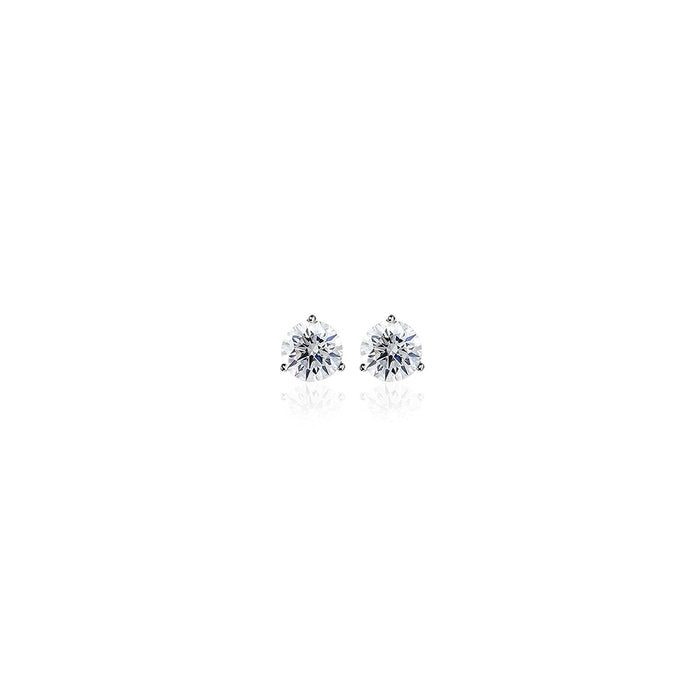 Diamond Stud Trinity Earrings (0.33-5.00tcw)