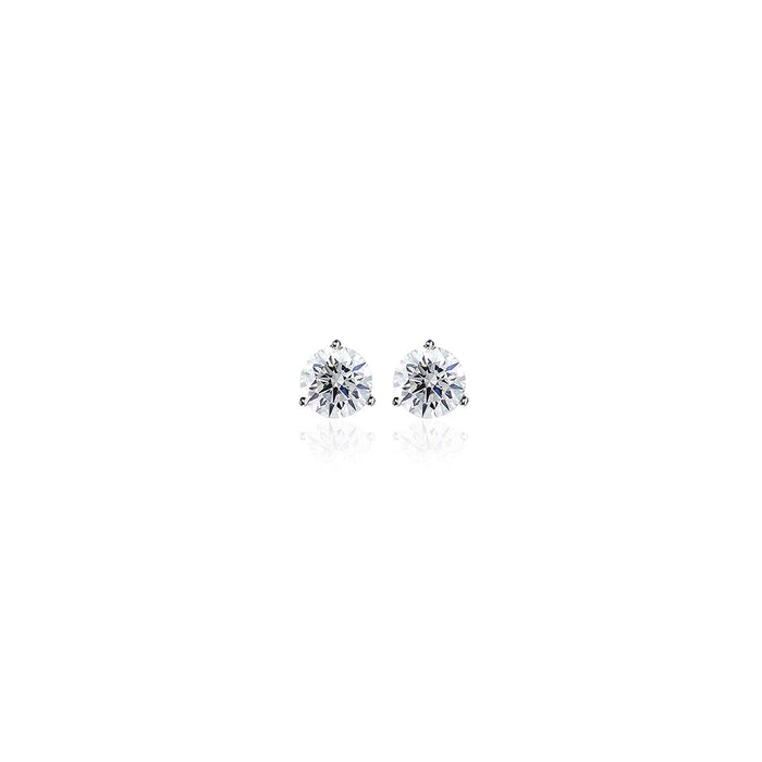 Diamond Stud Trinity Earrings (0.33-5.00tcw)