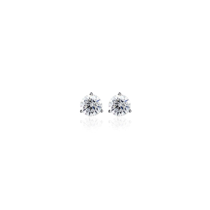 Diamond Stud Trinity Earrings (0.33-5.00tcw)