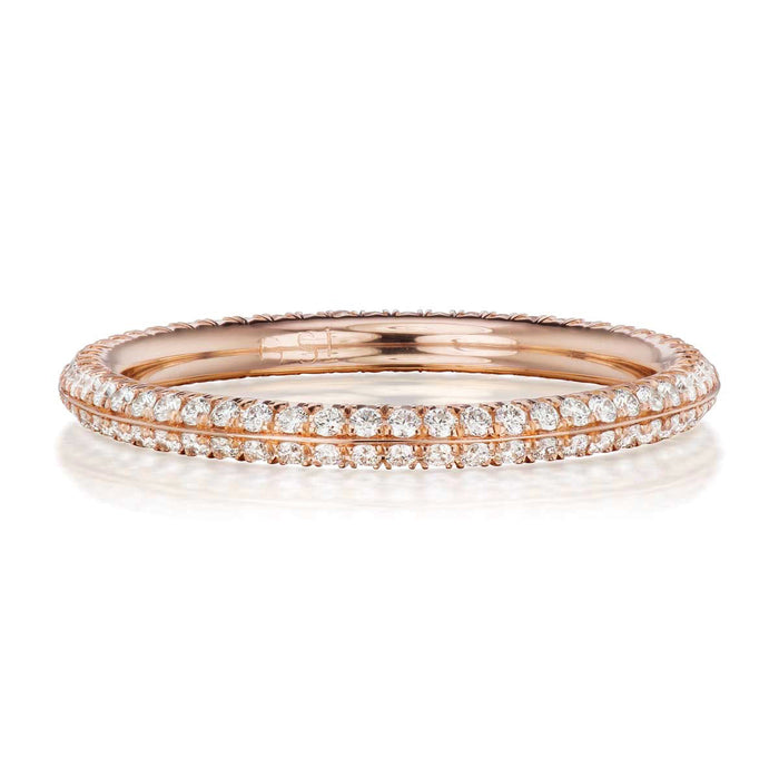 Mercer Full Diamond Eternity Wedding Band