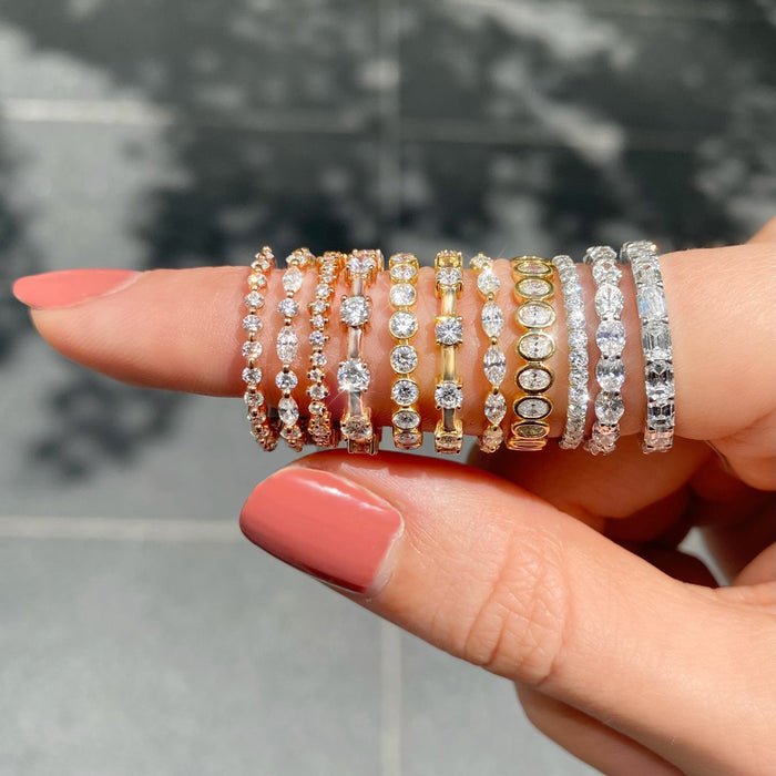 Renwick Half Diamond Wedding Band