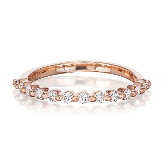 Renwick Half Diamond Wedding Band