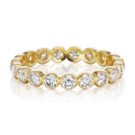 Spruce Full Diamond Wedding Band