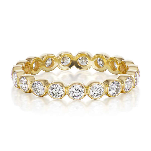 Spruce Full Diamond Wedding Band
