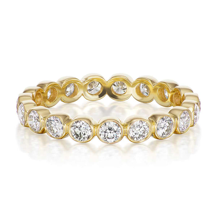 Spruce Full Diamond Wedding Band