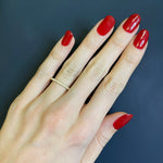 Small Baxter Half Diamond Eternity Wedding Band