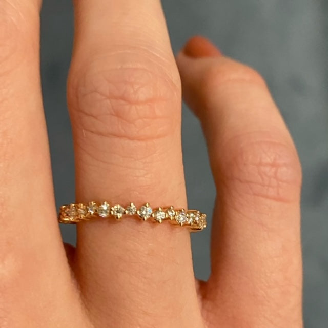 Allen Diamond Wedding Band