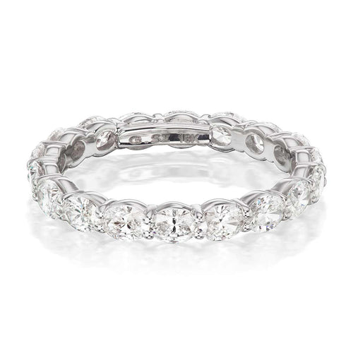Varick Full Diamond Eternity Wedding Band
