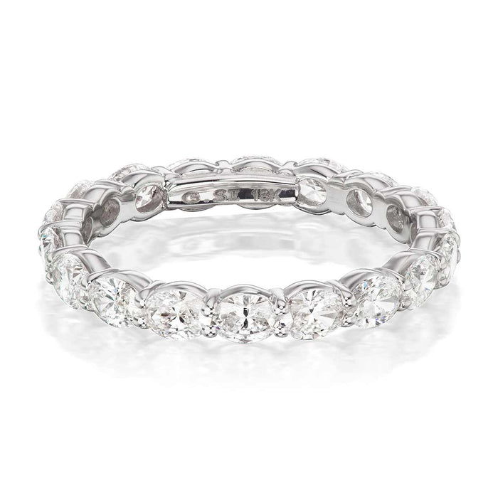 Varick Full Diamond Eternity Wedding Band