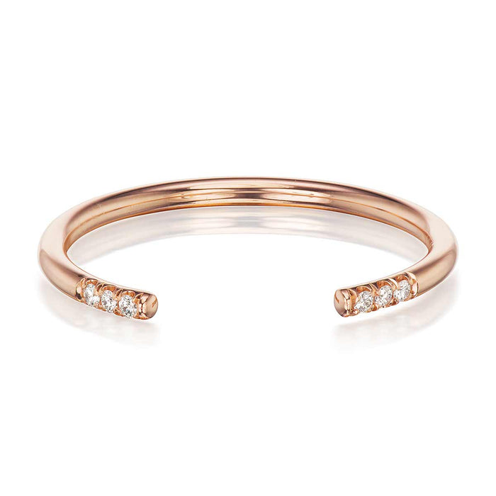 Clinton Diamond Wedding Band