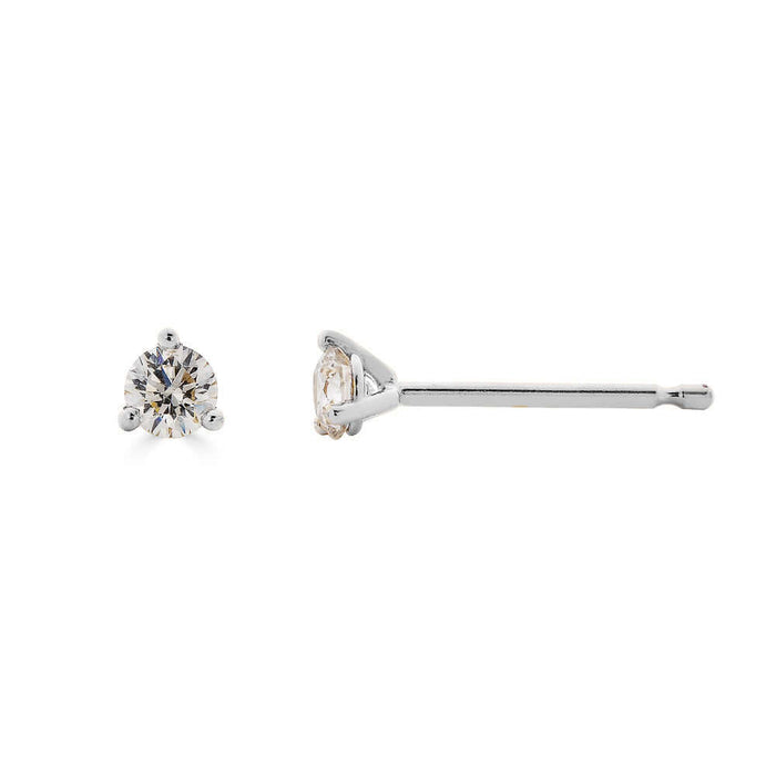 Diamond Petite Martini Stud Earrings