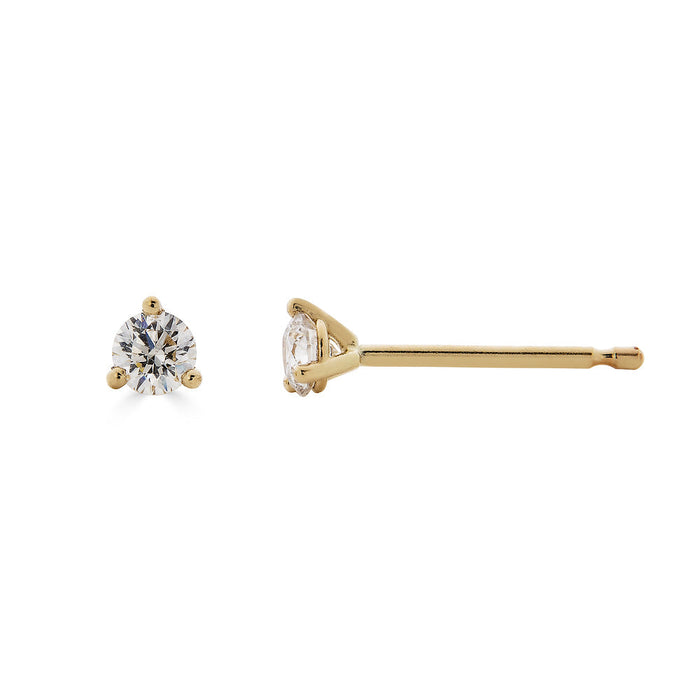 Diamond Petite Martini Stud Earrings