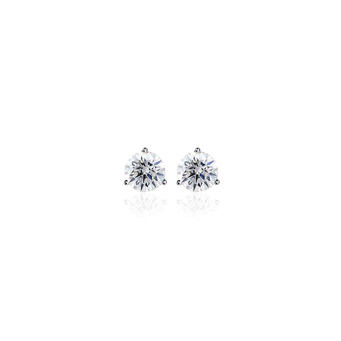 Diamond Stud Trinity Earrings (0.33-5.00tcw)