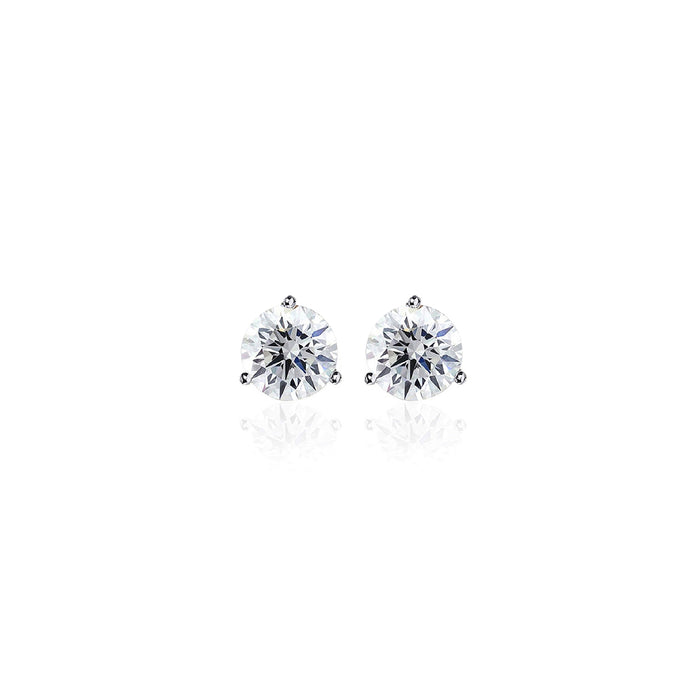 Diamond Stud Trinity Earrings (0.33-5.00tcw)