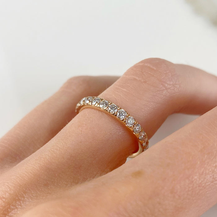 Large Baxter Diamond Full Eternity Wedding Band