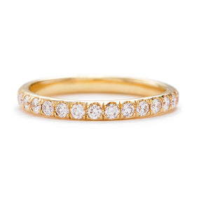 Medium Baxter Diamond Half Eternity Wedding Band