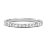 Small Baxter Half Diamond Eternity Wedding Band