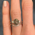 Cedar Diamond Wedding Band