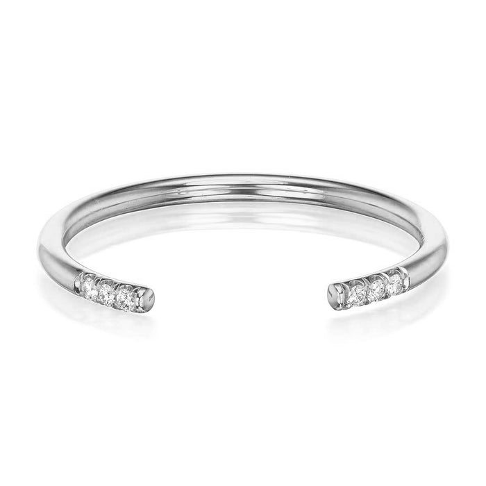Clinton Diamond Wedding Band