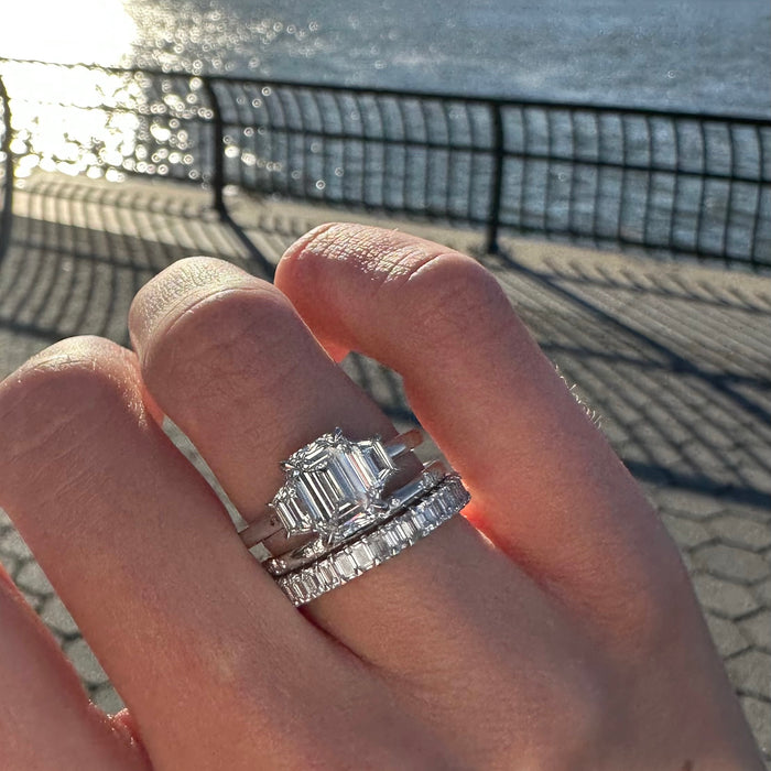Carlisle Diamond Wedding Band