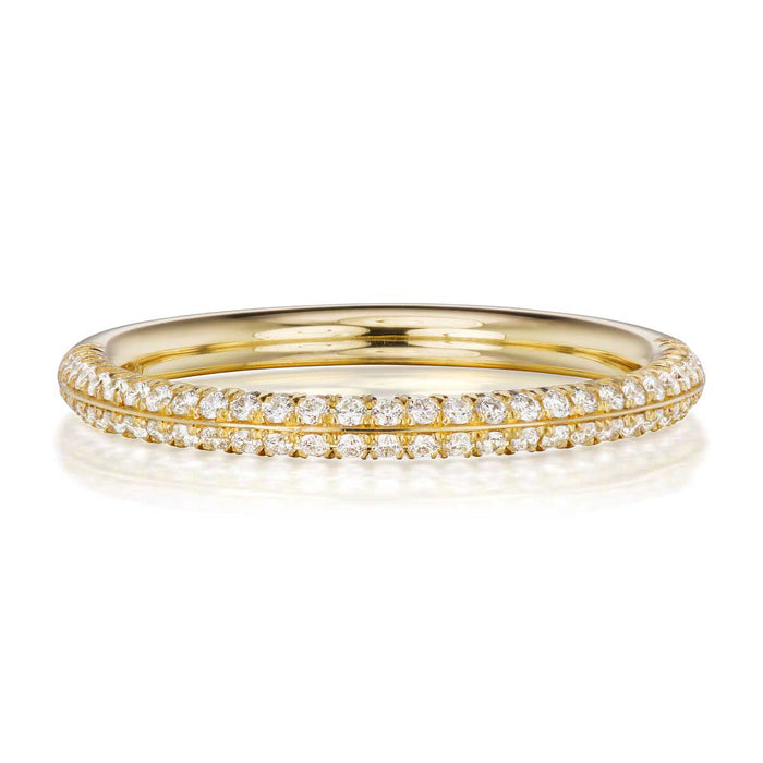 Mercer Full Diamond Eternity Wedding Band