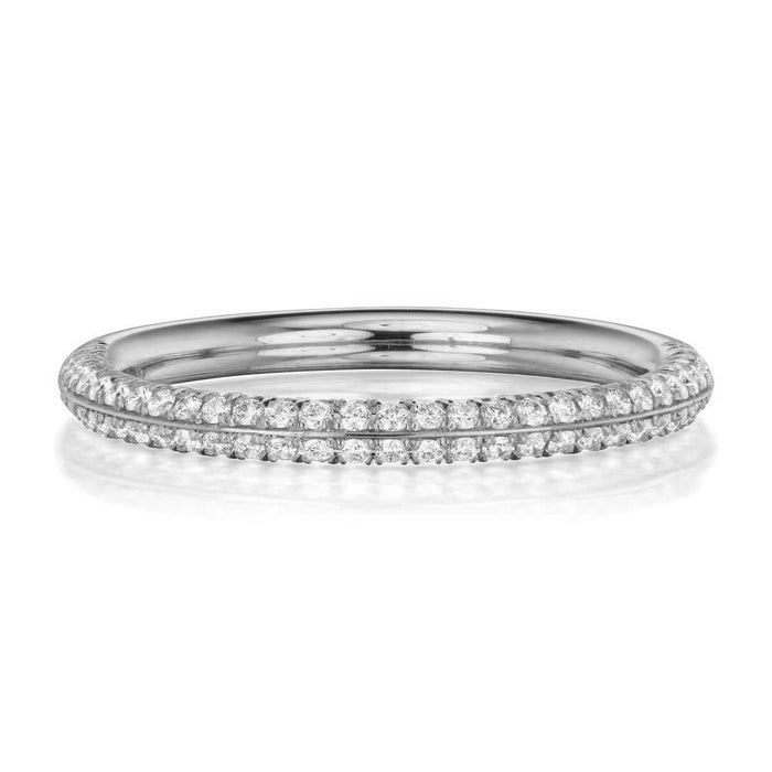 Mercer Full Diamond Eternity Wedding Band