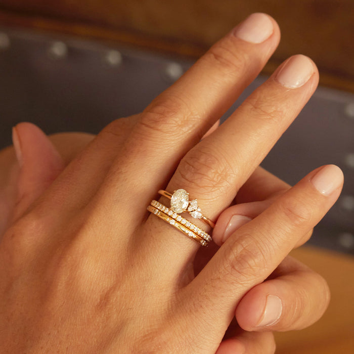 Carlisle Diamond Wedding Band