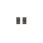 Sapphire Baguette Stud Earrings