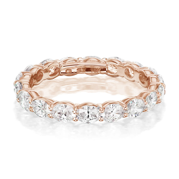 Varick Full Diamond Eternity Wedding Band