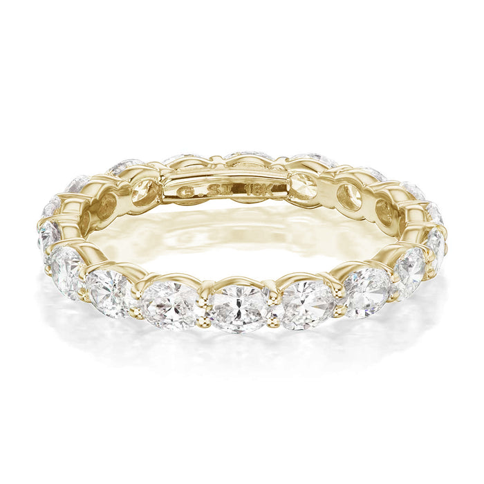 Varick Full Diamond Eternity Wedding Band