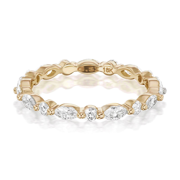 Liberty Diamond Full Eternity Wedding Band