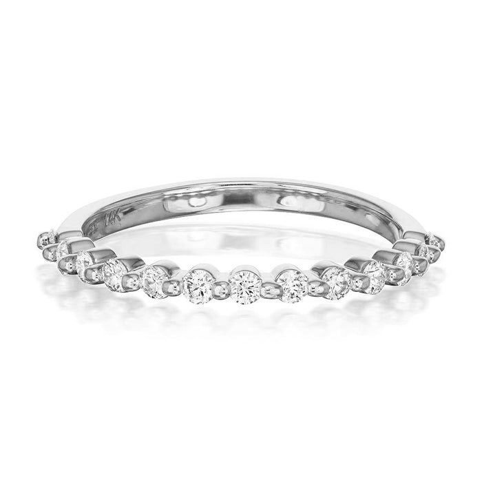 Renwick Half Diamond Wedding Band