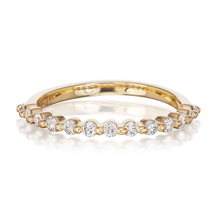 Renwick Half Diamond Wedding Band