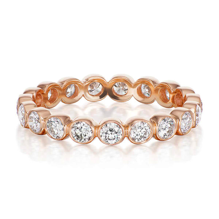 Spruce Full Diamond Wedding Band