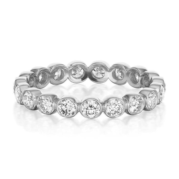 Spruce Full Diamond Wedding Band