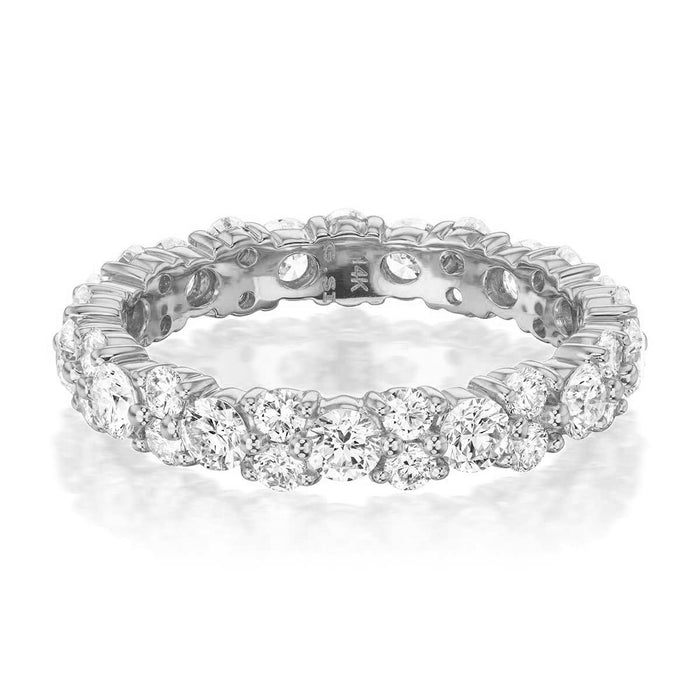 Thompson Full Diamond Wedding Band